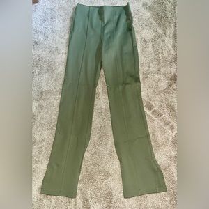 Abercrombie High Rise Wide Leg Pants